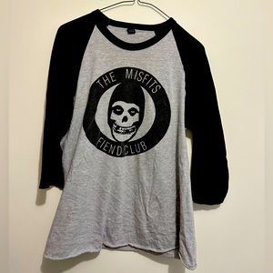 Misfits baseball shirt